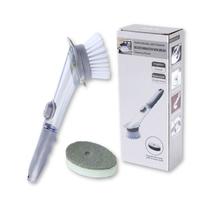 Escova Bucha Esponja Para Lavar Louça Com Reservatório De Detergente