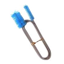 Escova c/ Cabo Flexível 1,5m Limpeza Mangueira Manutenção Aquarios Tanques Beteiras Ace Pet