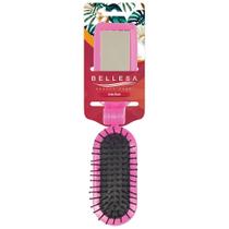 Escova cabelo bellesa dobravel com espelho diversas cores