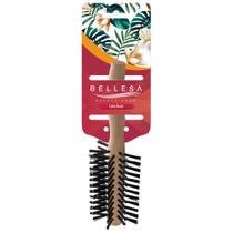 Escova cabelo bellesa madeira meia lua