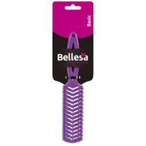 Escova cabelo bellesa reta flex diversas cores