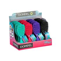 Escova cabelo desembaraçar Maya Anti Frizz e Anti Estática Flexível - Caixa Com 16un Escova cabelo desembaraçar Maya Anti Frizz e Anti Estática Flexível - Caixa Com 16un