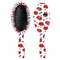 Escova Cabelo Oval Desembaraçante Estampas Sortidas para Todos os Fios Escova Cabelo Oval Desembaraçante Estampas Sortidas para Todos os Fios