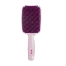 Escova Cabelo Raquete Belliz Desembaraça Fácil Rosa 21,5cm Escova Cabelo Raquete Belliz Desembaraça Fácil Rosa 21,5cm