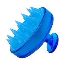 Escova Capilar Massageadora Silicone Banho Azul Marco Boni Escova Capilar Massageadora Silicone Banho Azul Marco Boni