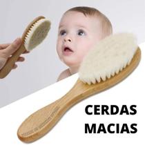 Escova Cerdas Macias P/ Limpeza De Corte De Cabelo Infantil!