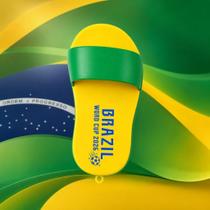 Escova Chinelinho Copa Mundo 2026 15 Países Colecionável Exclusiva