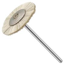 Escova Circular 25Mm Pelo Cabra Haste 2.4Mm Micro Retíficas Escova Circular 25Mm Pelo Cabra Haste 2.4Mm Micro Retíficas