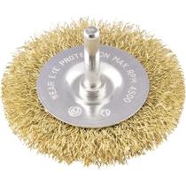 Escova Circular 3" x 3/8" Haste de 1/4" (76,2 mm x 9,53 mm x 6,35 Mm), Vonder OstenVonder Escova Circular 3" x 3/8" Haste de 1/4" (76,2 mm x 9,53 mm x 6,35 Mm), Vonder OstenVonder