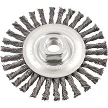 Escova Circular 4.1/2" x 1/4", M14, Torcida, Vonder OstenVonder Escova Circular 4.1/2" x 1/4", M14, Torcida, Vonder OstenVonder