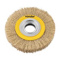 Escova circular 6" x 1" com bucha de redução vonder