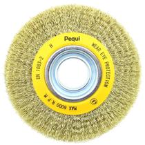 Escova circular aco latonado 6" x 1" pequi 544062