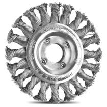 Escova Circular Arame Entrançado 4.1/2''x1/2'' Tramontina Pro Tramontina