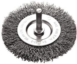 Escova Circular Arame Ondulado com Haste 3x1/4'' Tramontina PRO Escova Circular Arame Ondulado com Haste 3x1/4'' Tramontina PRO