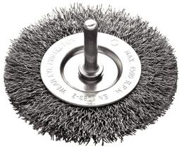 Escova Circular Arame Ondulado com Haste 3x1/4'' Tramontina PRO