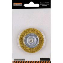 Escova Circular Com Haste Starfer 50mmx08mm