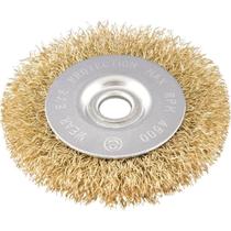 Escova Circular de Aço Carbono 4 X 1/2 X 1/2"" - 63.25.004.120 - VONDER