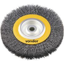 Escova Circular De Aço Ondulada 6 X 3/4 X 1/2 Vonder