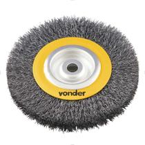Escova Circular de Aço para Esmeril 6" X 3/4" X 1/2" Vonder