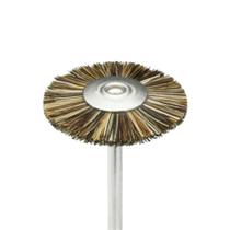 Escova Circular em Crina Mista para Motor Micro Retífica (abrasividade Media)