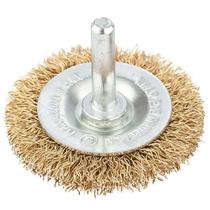 Escova Circular Latonada 2'' (Haste 14) Ondulada Plana 744449 Mtx