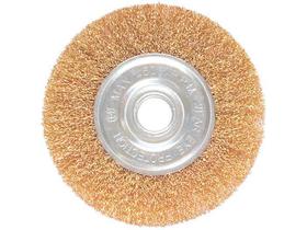Escova circular latonada furo 22,2 mm 175mm 1pc mtx Escova circular latonada furo 22,2 mm 175mm 1pc mtx