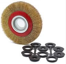 Escova circular ondulada com bucha redução oper 32mm