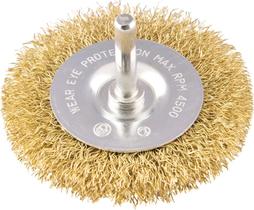 Escova circular ondulado 3x3/8" haste 1/4" 4500rpm Escova circular ondulado 3x3/8" haste 1/4" 4500rpm