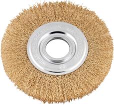 Escova Circular Para Limpeza Com Bucha de Redução 6"x1/2" Vonder