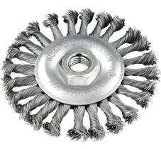 Escova circular torcida 4x1/2" rosca m14 12500rpm Escova circular torcida 4x1/2" rosca m14 12500rpm