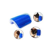 Escova Coçadinha de Canto Para Gato com Catnip