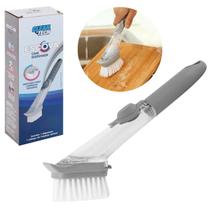 Escova com Dispenser Multiuso Limpeza Casa Prático