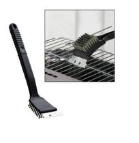 Escova com Espátula Brush Aço Inoxidável Limpeza Grill Grelha Churrasqueira 41CM Escova com Espátula Brush Aço Inoxidável Limpeza Grill Grelha Churrasqueira 41CM