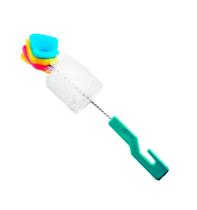 Escova com Esponja Lavar Garrafas e Mamadeiras Multiuso 28cm Escova com Esponja Lavar Garrafas e Mamadeiras Multiuso 28cm