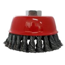 Escova Copo com Arames Aço 75mm Wurth 0714691222 Unitário Escova Copo com Arames Aço 75mm Wurth 0714691222 Unitário