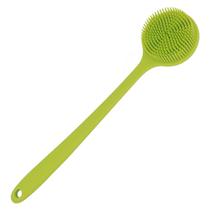 Escova corporal de banho com depurador traseiro de silicone DNC Long Handle