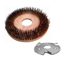 Escova de AÇO 270 mm COM Flange Para Enceradeira CLEANER, Allclean, Bandeirantes Entre Outras Escova de AÇO 270 mm COM Flange Para Enceradeira CLEANER, Allclean, Bandeirantes Entre Outras