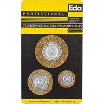 Escova de aço - 3 pçs Escova de aço - 3 pçs