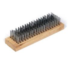 Escova de Aço 5 Fileiras Base Madeira Sem Cabo 7481055 - SPARTA Escova de Aço 5 Fileiras Base Madeira Sem Cabo 7481055 - SPARTA