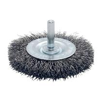 Escova de Aço Carbono Circular com Haste 4"x1/2" 100x13mm 4500RPM Pequi Escova de Aço Carbono Circular com Haste 4"x1/2" 100x13mm 4500RPM Pequi