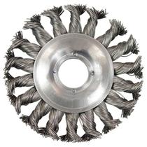 Escova de Aço Carbono Circular Torcida 6 POL 150 MM Rosca M14 MTX Escova de Aço Carbono Circular Torcida 6 POL 150 MM Rosca M14 MTX