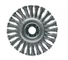 Escova De Aço Carbono Circular Trançada 6X1/2X7/8 Jn