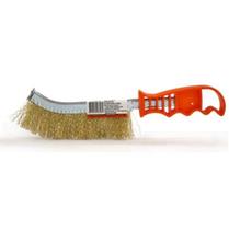 Escova de Aço Carbono Manual 1 Fileira com Cabo 10" - 25 cm. BFH2659 Bestfer