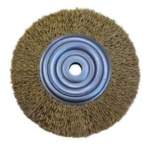 Escova de Aco Circular 6X3/4X5/8 Latonado - ACR