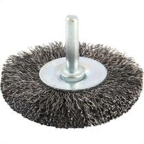 Escova De Aco Circular Brasfort Com Haste D 50 - 7251 Escova De Aco Circular Brasfort Com Haste D 50 - 7251