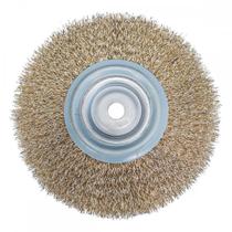 Escova De Aco Circular Mil Kits Aco Latonado 6'' X 1''X1/2'' - Cm43 Escova De Aco Circular Mil Kits Aco Latonado 6'' X 1''X1/2'' - Cm43