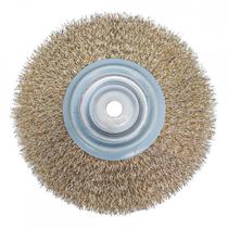 Escova De Aco Circular Mil Kits Aco Latonado 6'' X 3/4''X5/8'' - Cm42 Escova De Aco Circular Mil Kits Aco Latonado 6'' X 3/4''X5/8'' - Cm42