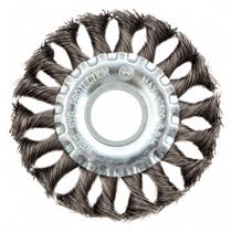 Escova de aço circular torcida 4" - 746309 MTX - MTX