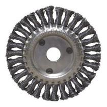 Escova De Aço Circular Trançada 06""x1/2x7/8"" Carbografite Escova De Aço Circular Trançada 06""x1/2x7/8"" Carbografite