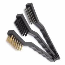 Escova de Aço com 3 Peças - 8AG - EDA Escova de Aço com 3 Peças - 8AG - EDA